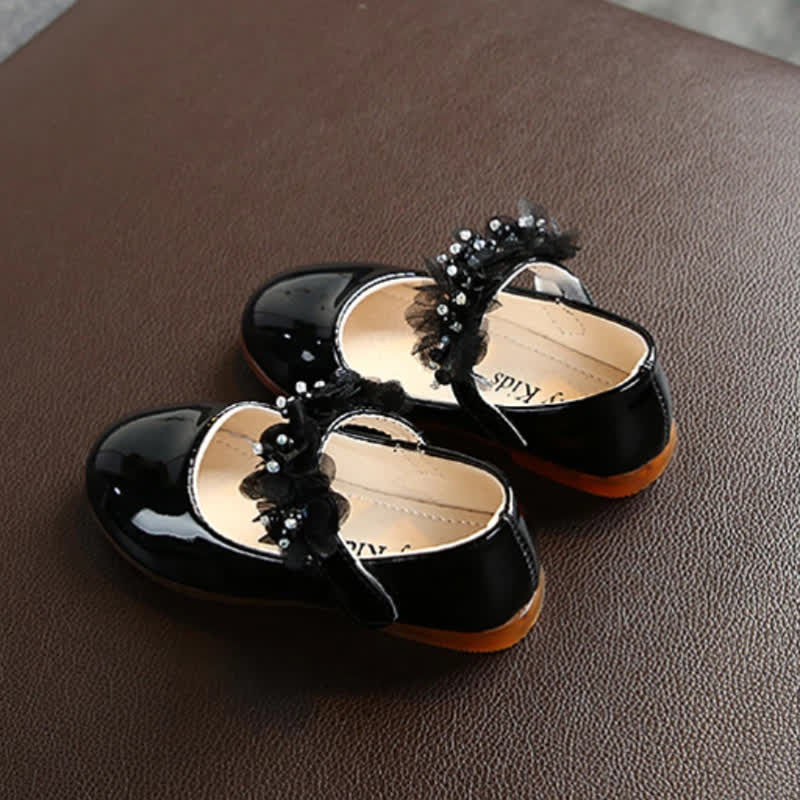 Solid Rosette Almond Toe Mary Janes - image 18