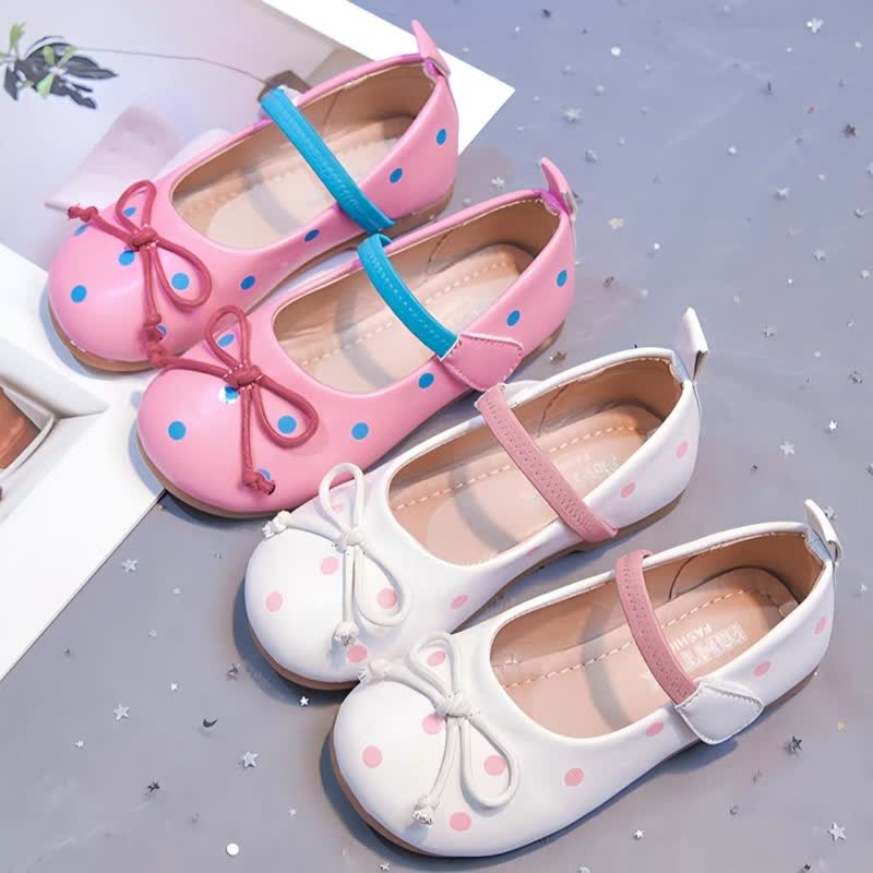 Polka Dots Bow Round Toe Mary Janes - image 13