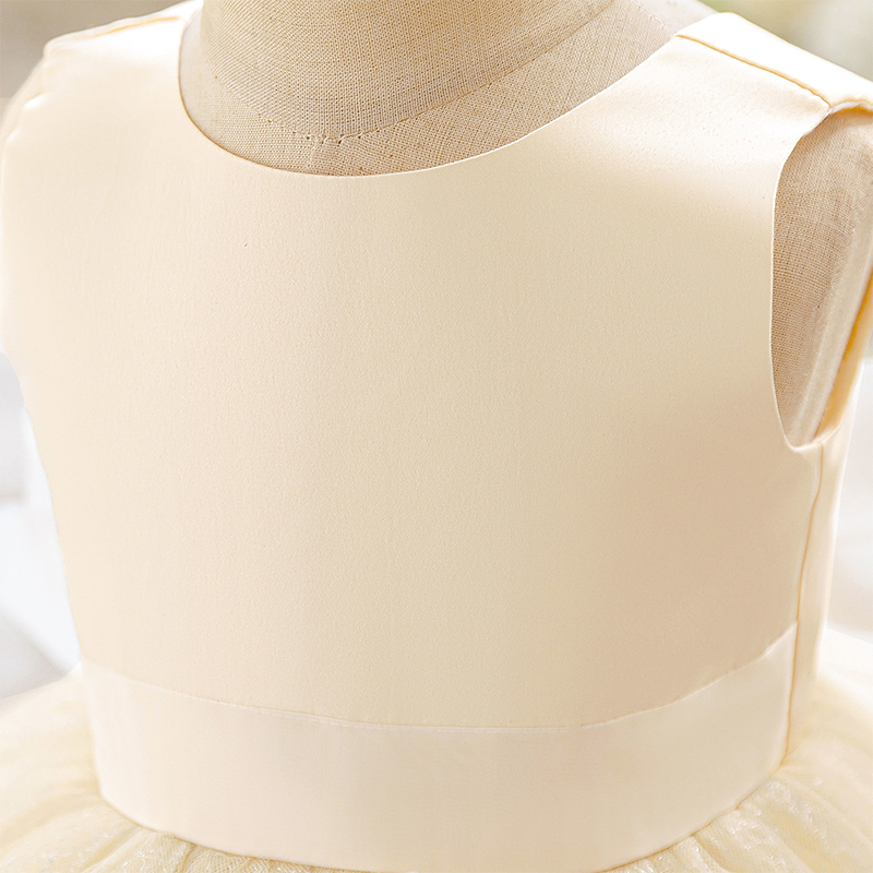 Mesh Bow Sleeveless Midi Dresses - image 13