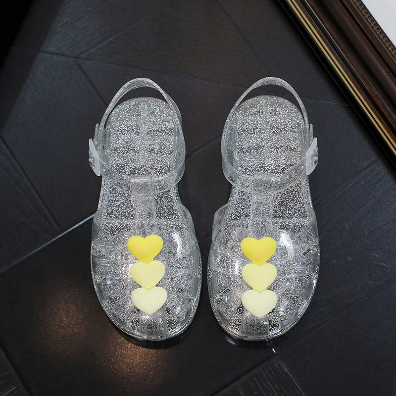 Solid Embellished Round Toe Sandals - image 15