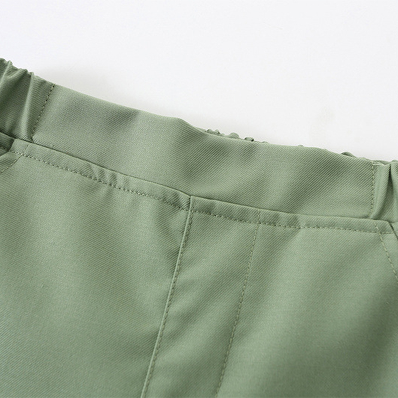 Cotton-Blend Bow Regular Sleeve Regular Formal Suit - image 17