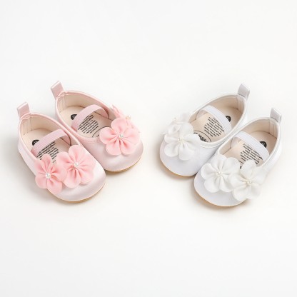 Solid Pearl Round Toe Mary Janes - image 107