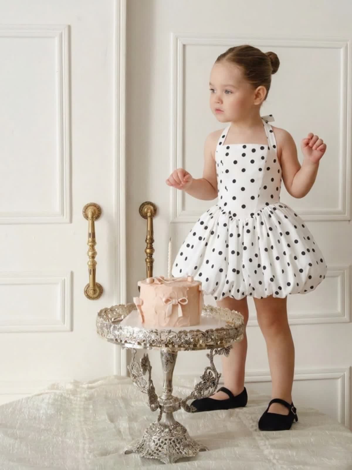 Satin Lace-up Sleeveless Short Dresses - image 10