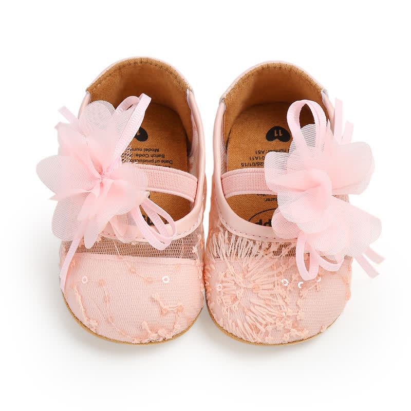 Solid Rosette Round Toe Flats - image 19