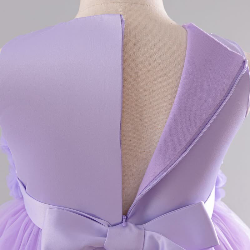 Mesh Rosette Sleeveless Midi Dresses - image 14