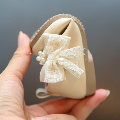 Solid Pearl Ballet Round Toe Flats - image 8