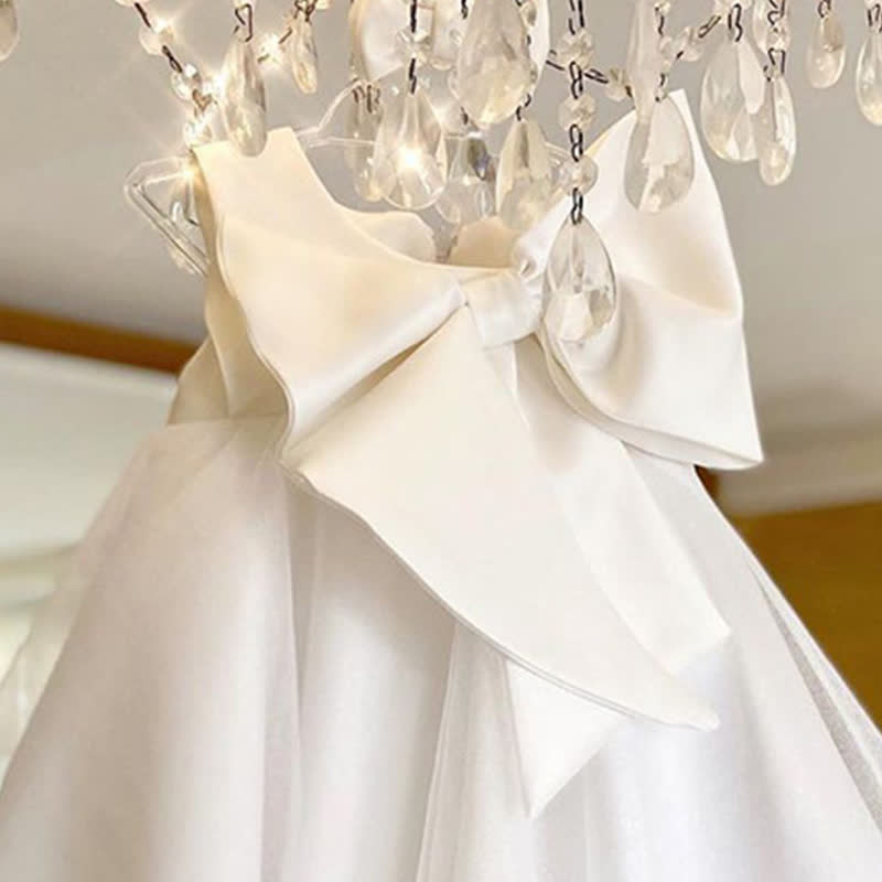 Voile Bow Sleeveless Midi Dresses - image 10