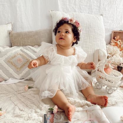 Mesh Bow Folds Short Sleeve Crop Bodysuit - image 17