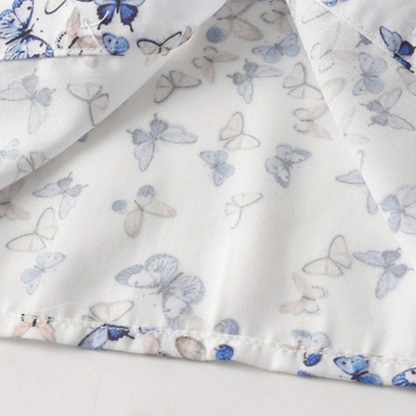 Cotton Bow Long Sleeve Two-piece Set - image 10