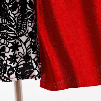 Chemical Fiber Blend Split Joint Sleeveless Maxi Two-piece Set - image 10