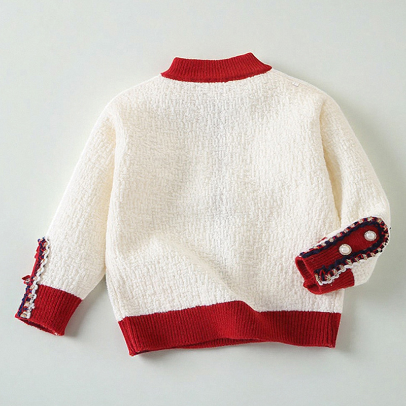 Acrylic Mesh Folds Binding Long Sleeve Regular Two-piece Set - image 6