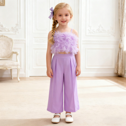 Cotton Folds Sleeveless Regular Two-piece Set - image 18