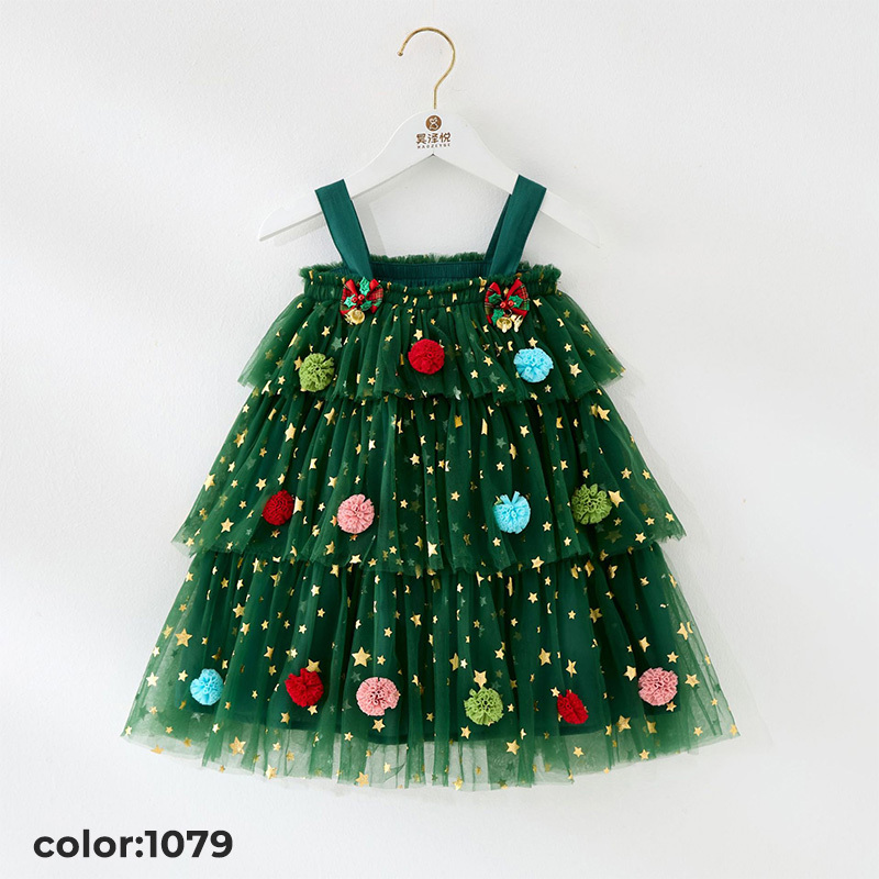 Green Christmas Dress Only $15.99  (110cm size) – One Left | 48H Shipping - 1079 - 110cm - image 10