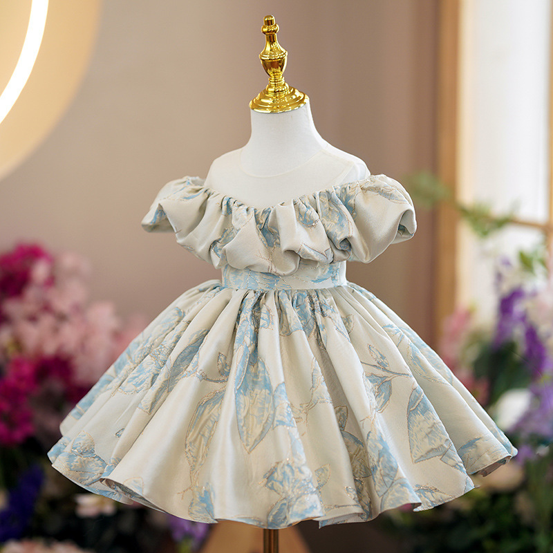 Jacquard Split Joint Short Sleeve Midi Dresses - image 3