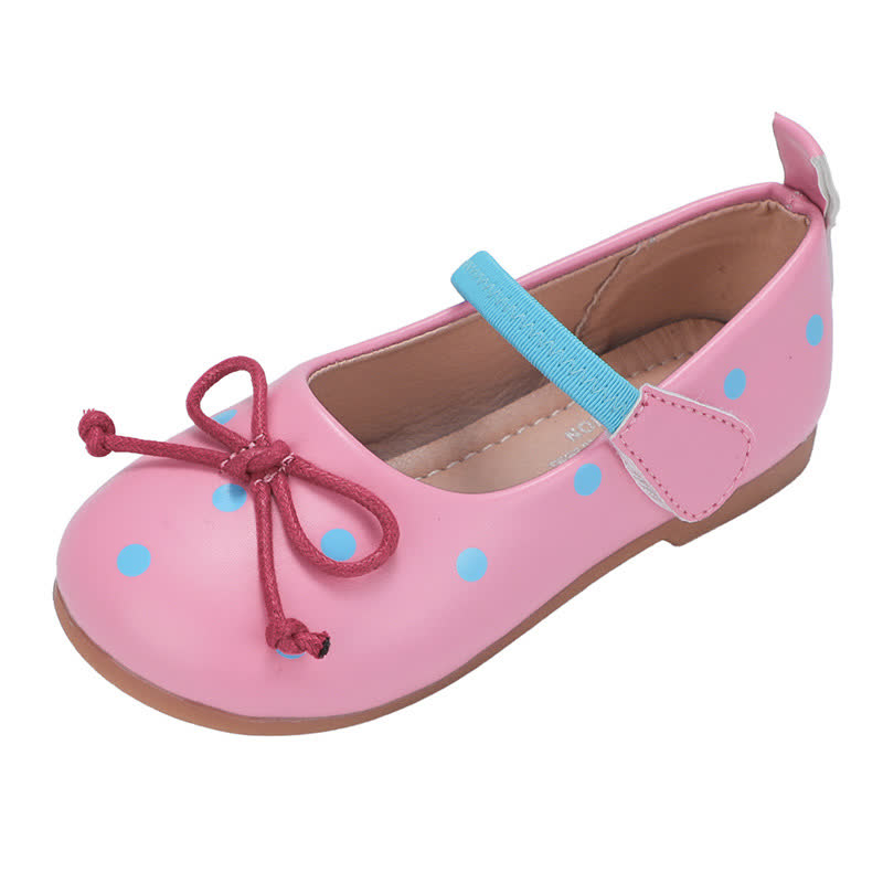 Polka Dots Bow Round Toe Mary Janes - image 7