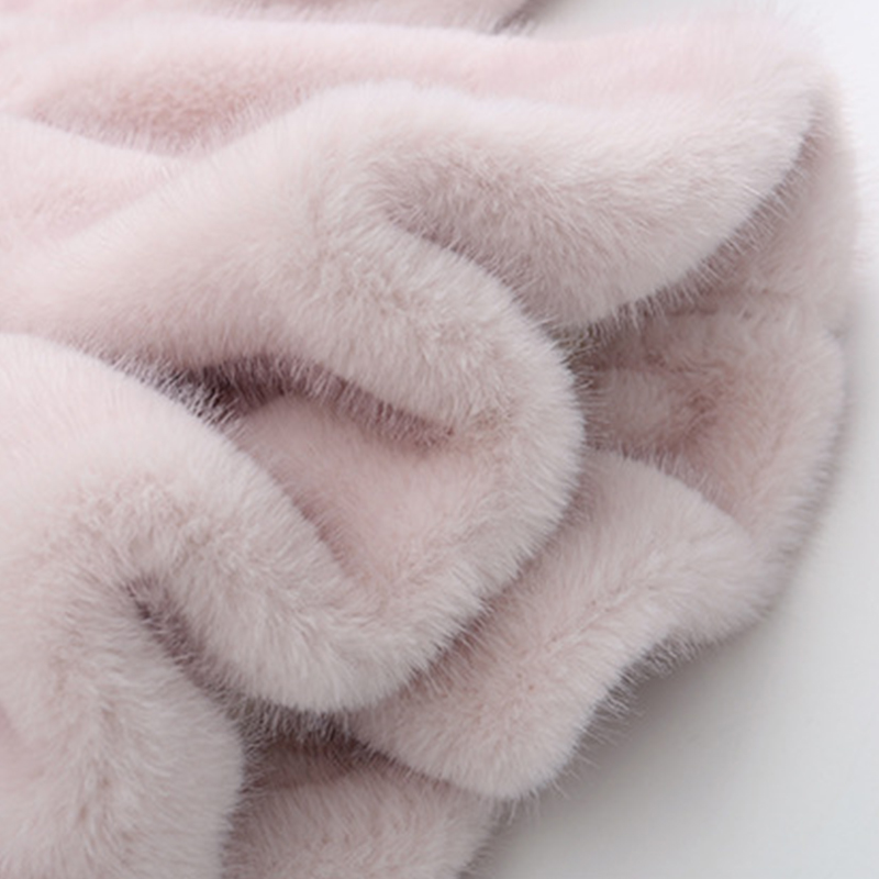 Faux Fur Fuzzy Ball Long Sleeve Regular Outerwears - image 21