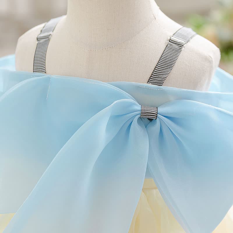 Organza Bow Sleeveless Midi Dresses - image 4