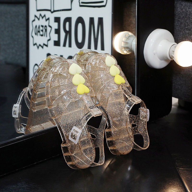 Solid Embellished Round Toe Sandals - image 28