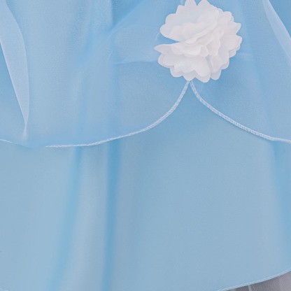 Organza & Satin  Rosette  Maxi Dresses - image 7