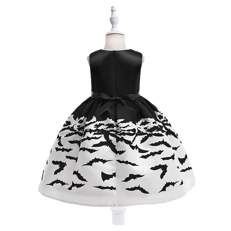 Chemical Fiber Blend Printing Sleeveless Mid-long Dresses - image 8