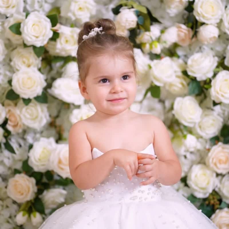 Satin Pearl Sleeveless Short Dresses - image 6