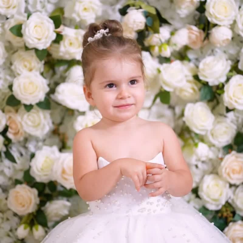 Satin Pearl Sleeveless Short Dresses - image 6