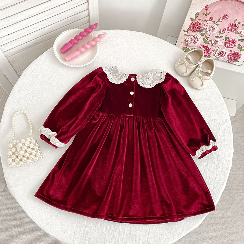 Velvet Scramble Long Sleeve Midi Dresses & Bodysuit - image 24