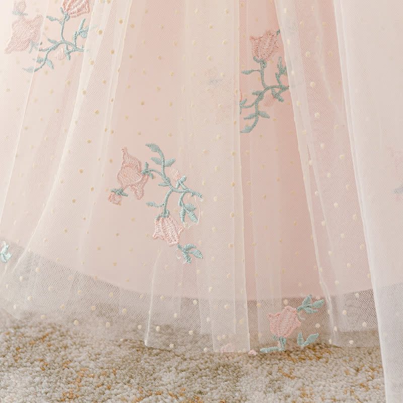 Mesh Bow Sleeveless Midi Dresses - image 6