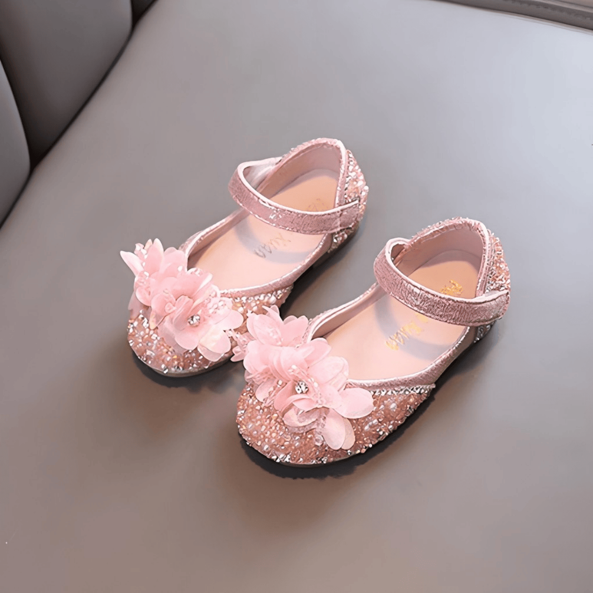 Solid Rosette Round Toe Mary Janes  - image 13