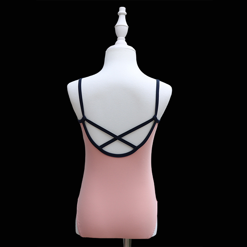 Folds Cross Ballet Sleeveless Short Two-piece Set - image 3