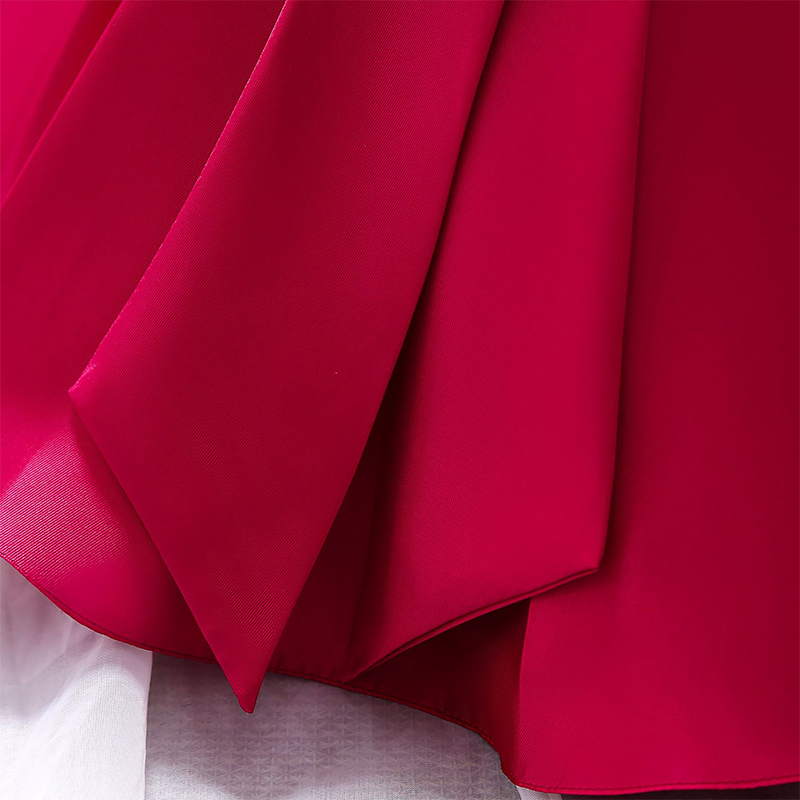 Satin Bow Sleeveless Regular Dresses - image 22