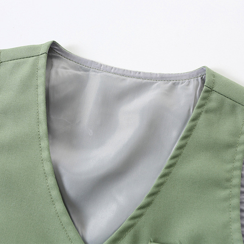 Cotton-Blend Bow Regular Sleeve Regular Formal Suit - image 9