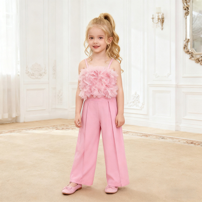 Cotton Folds Sleeveless Regular Two-piece Set - image 9