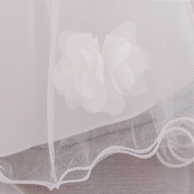 Mesh Rosette Sleeveless Midi Dresses - image 17