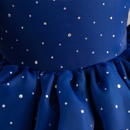 Organza  Short Sleeve Mid-long Dresses - image 6