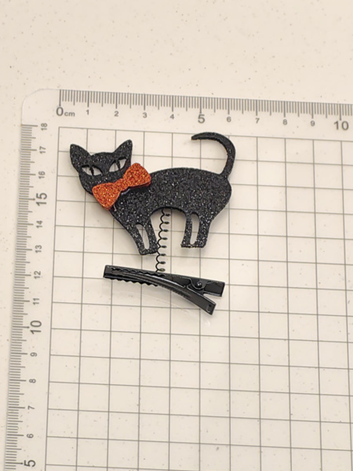 Halloween With Glitter Hair Accessories - Devil Cat - One size - image 9