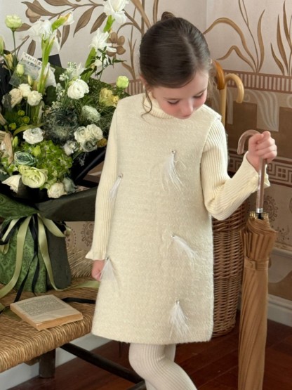 Woolen Zipper Sleeveless Short Two-piece set - image 10