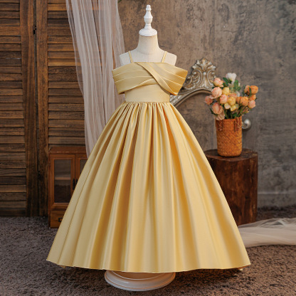 Satin Lace-up Sleeveless Maxi Dresses - image 3