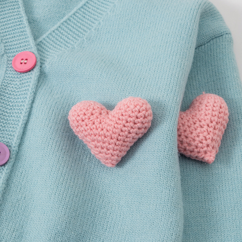 Knitwear Rosette Long Sleeve Midi Two-piece Set - image 9