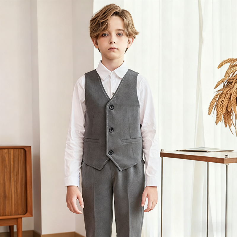 [Archive Sale] Chemical Fiber Blend Bow Regular Sleeve Regular Formal Suit - image 4