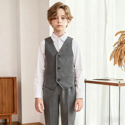 [Archive Sale] Chemical Fiber Blend Bow Regular Sleeve Regular Formal Suit - image 4