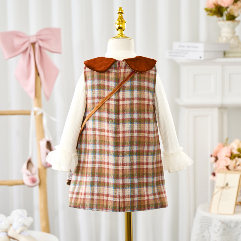 [Archive Sale] Chemical Fiber Blend Pocket Stitching Sleeveless Midi Dresses - image 7