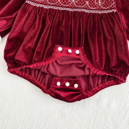 Velvet Scramble Long Sleeve Midi Dresses & Bodysuit - image 16