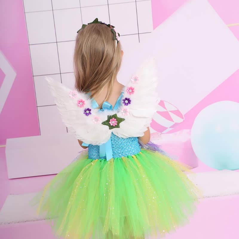 Mesh Rosette Sleeveless Midi Dresses - image 5