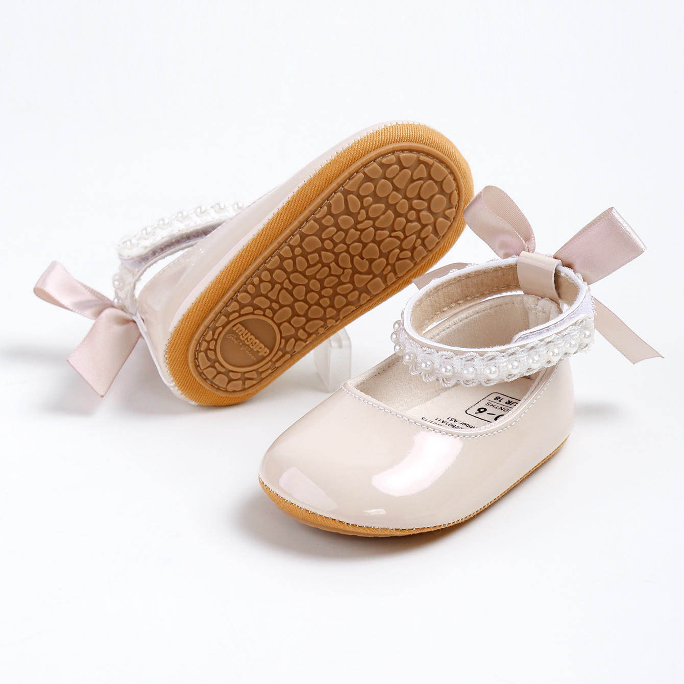 Solid Pearl Round Toe Mary Janes - image 41