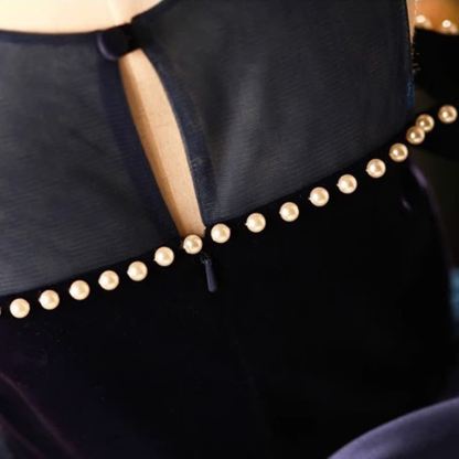 [Archive Sale] Mesh Split Joint Sleeveless Midi Dresses - image 7