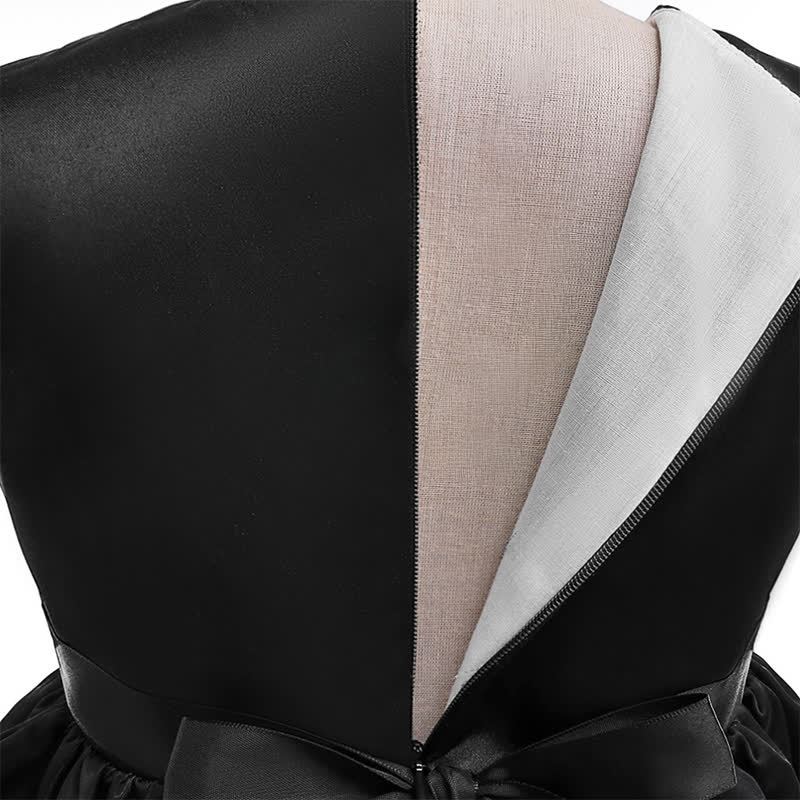 Chemical Fiber Blend Printing Sleeveless Mid-long Dresses - image 11