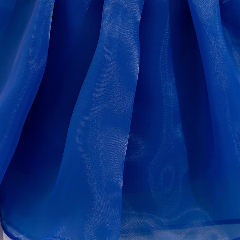 Organza Rosette Sleeveless Shorts Dresses - image 32