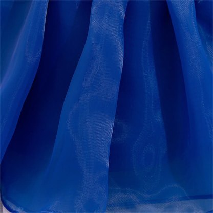 Organza Rosette Sleeveless Shorts Dresses - image 32