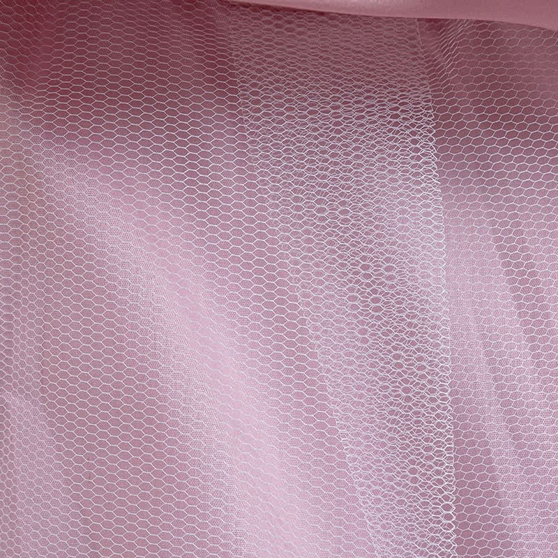 Organza Lace Bow Rosette Short Sleeve Maxi Dresses - image 38